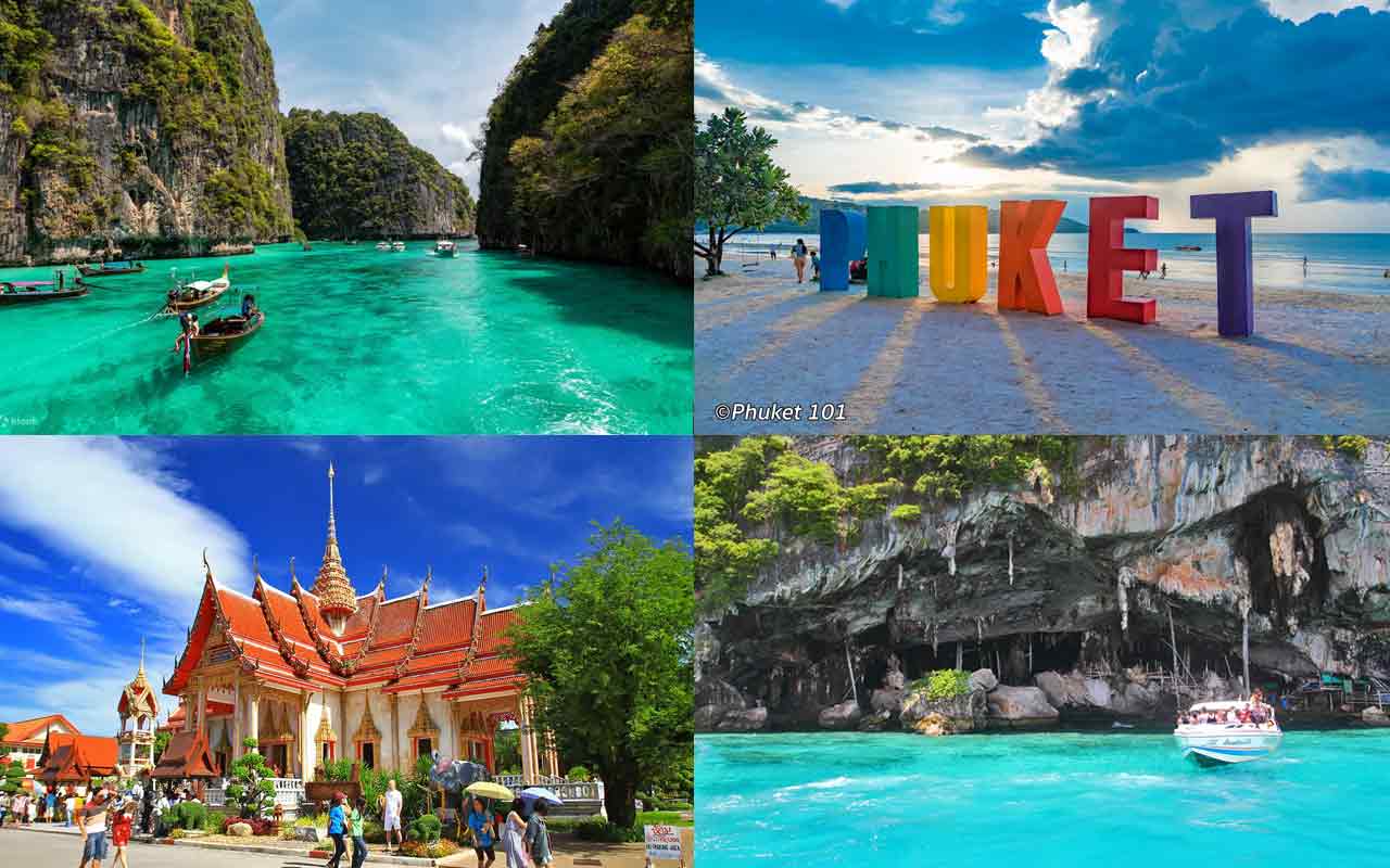 paket tour phuket thailand, phi phi island